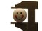 12 17mm Round Wood Smiling Face Doll Head Beads Large Hole Natural Wooden Beads